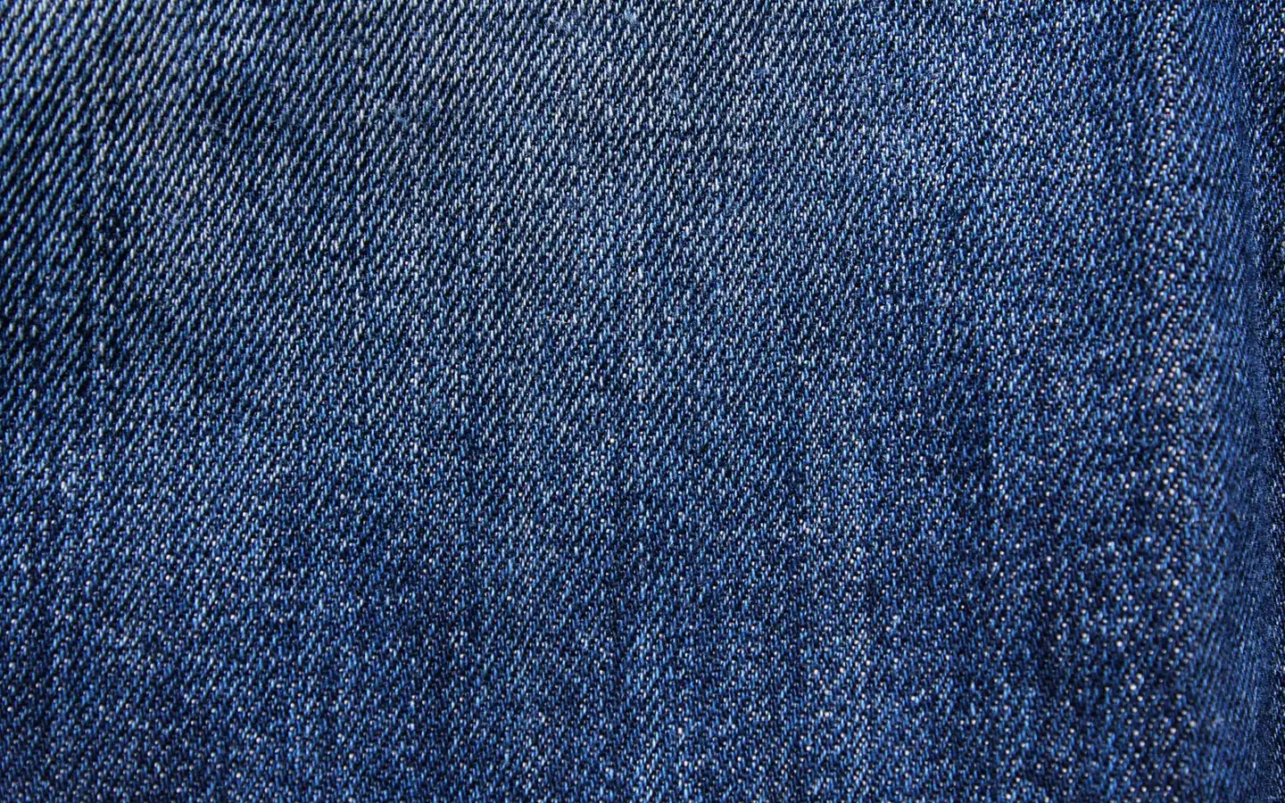 Blue fabric texture for comparing pants material properties