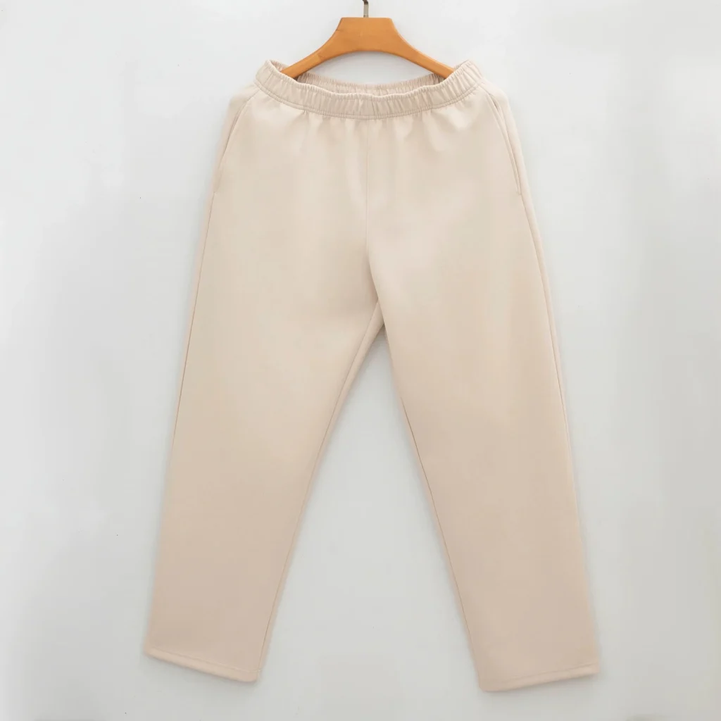 Cotton-Blend Straight-Leg Sweatpants — source product view 1
