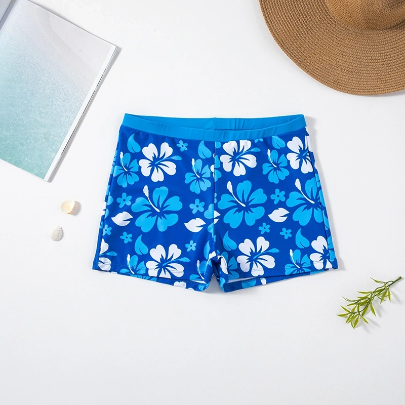 Printed High-Waist Swim Brief