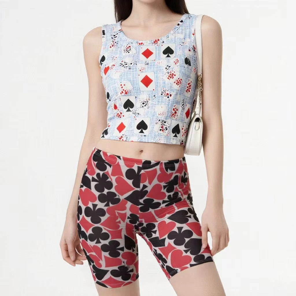 Printed Knee-Length Swim Shorts